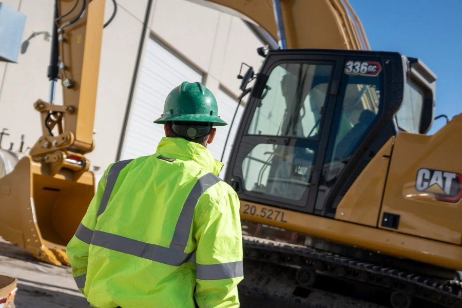 Sherwood Construction Cat Excavator