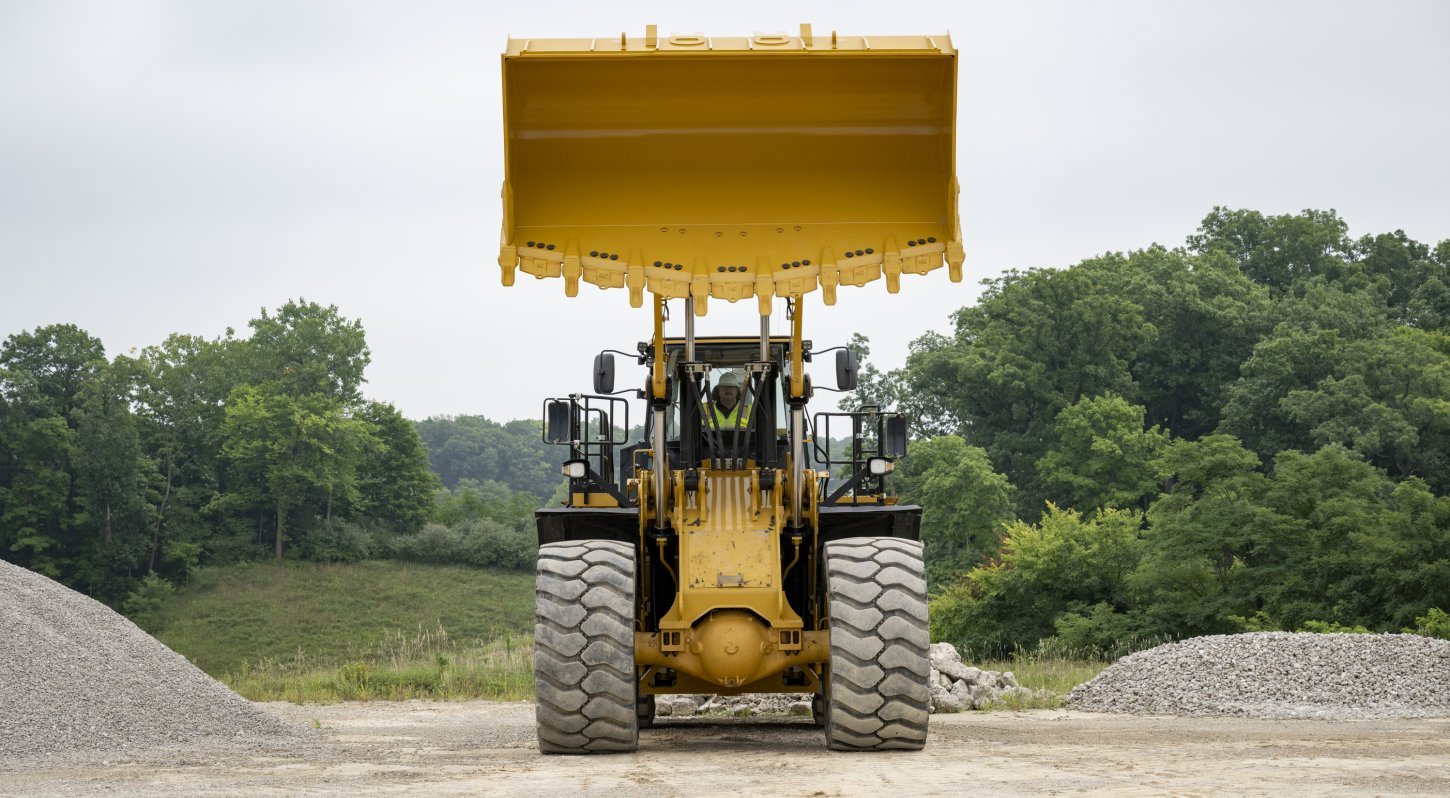 Cat Machine with Raised Bucket