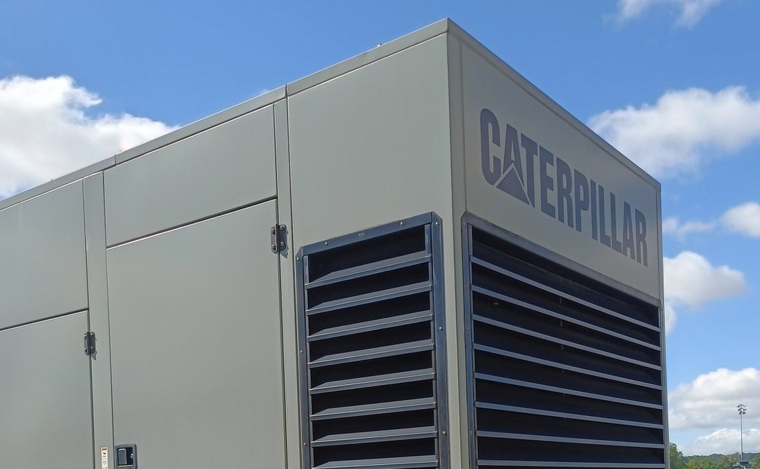 Caterpillar Generator Enclosure Outside