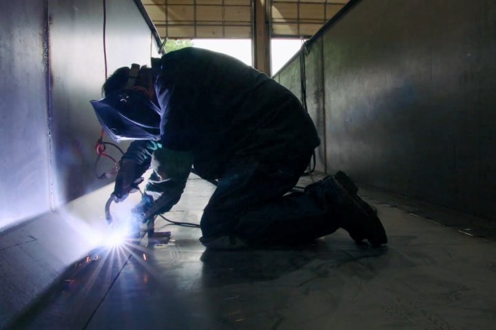 Customer Dredge Works Welder