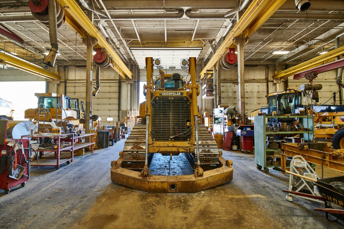 Machine Rebuild in Wichita Shop