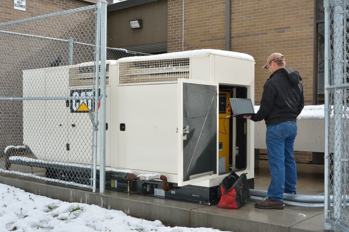 Shawnee Heights School Standby Power Source