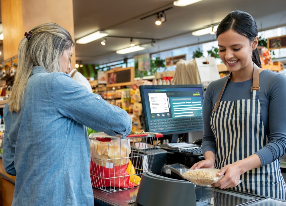 grocery store checkout